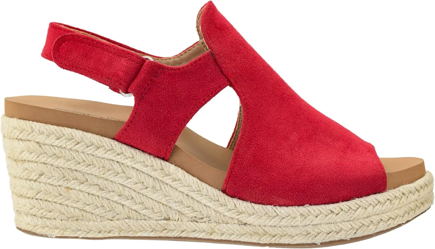 Corkys Footwear Pose Wedges | Memory Foam Insoles, 2.5-Inch Heel, Hook and Loop Closure | Stylish and Comfortable for All Day Wear