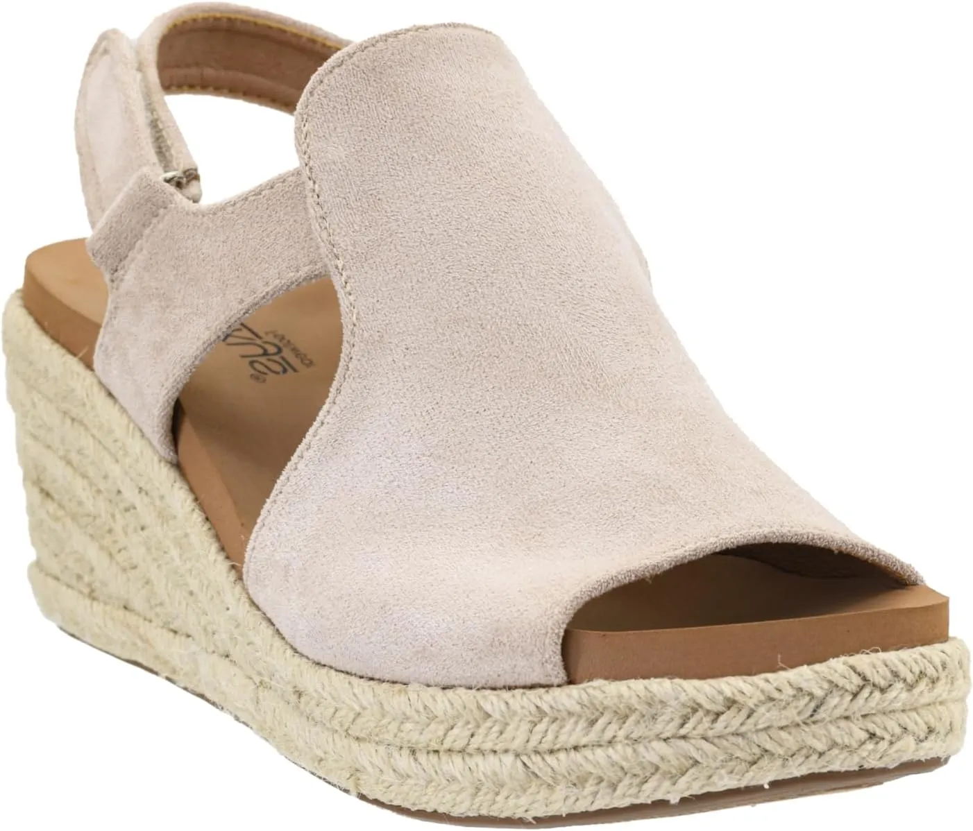 Corkys Footwear Pose Wedges | Memory Foam Insoles, 2.5-Inch Heel, Hook and Loop Closure | Stylish and Comfortable for All Day Wear