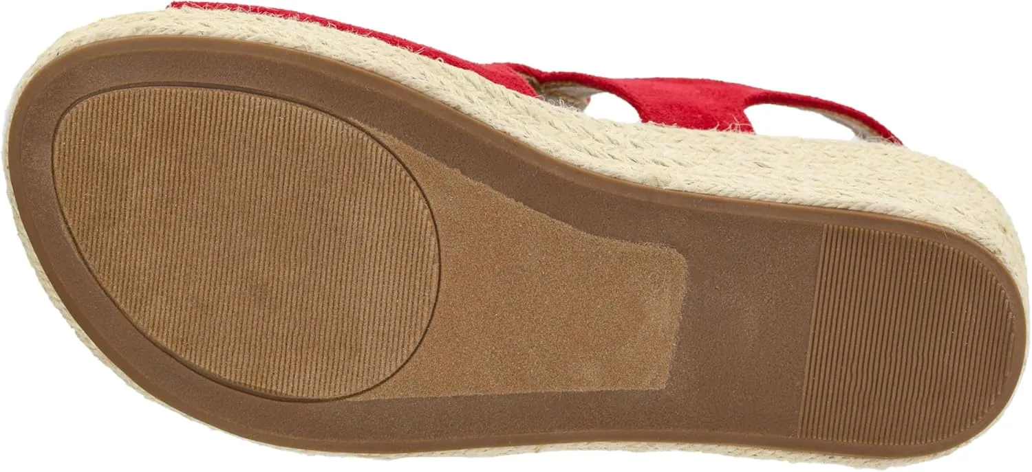 Corkys Footwear Pose Wedges | Memory Foam Insoles, 2.5-Inch Heel, Hook and Loop Closure | Stylish and Comfortable for All Day Wear
