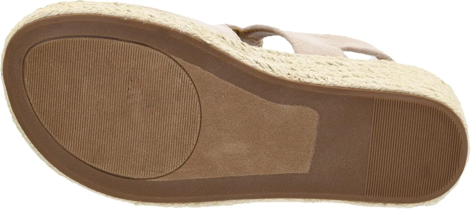 Corkys Footwear Pose Wedges | Memory Foam Insoles, 2.5-Inch Heel, Hook and Loop Closure | Stylish and Comfortable for All Day Wear