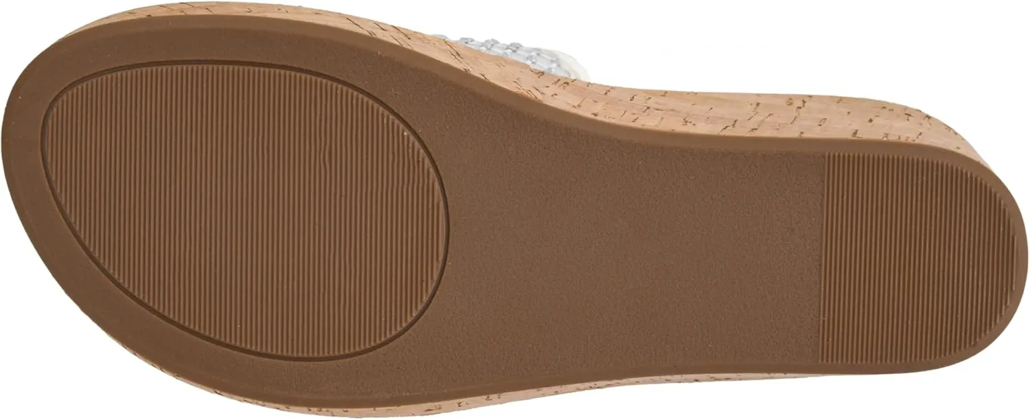 Corkys Footwear Women's Lets Mesh Around 2.5-Inch Wedges - Featuring A Single Mesh Strap With Rhinestones, All-Day Comfort With EVA Insoles, And A Stylish Design for Every Occasion