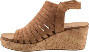 Corkys Footwear Women's Oopsie Daisey Wedge - Featuring a 2.5-Inch Heel, A Strappy and Breathable Upper, Signature Corkys Soft EVA Insoles for All-Day Wear