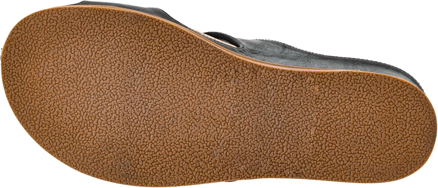 Corkys Footwear Womens Table For Two Wedges - Featuring A 2-Inch Heel, Soft and Cushioned EVA Insoles, A Double Strap, And A Vegan Leather Wrapped Outsole
