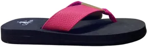 Corkys Lady Bug Flip Flops