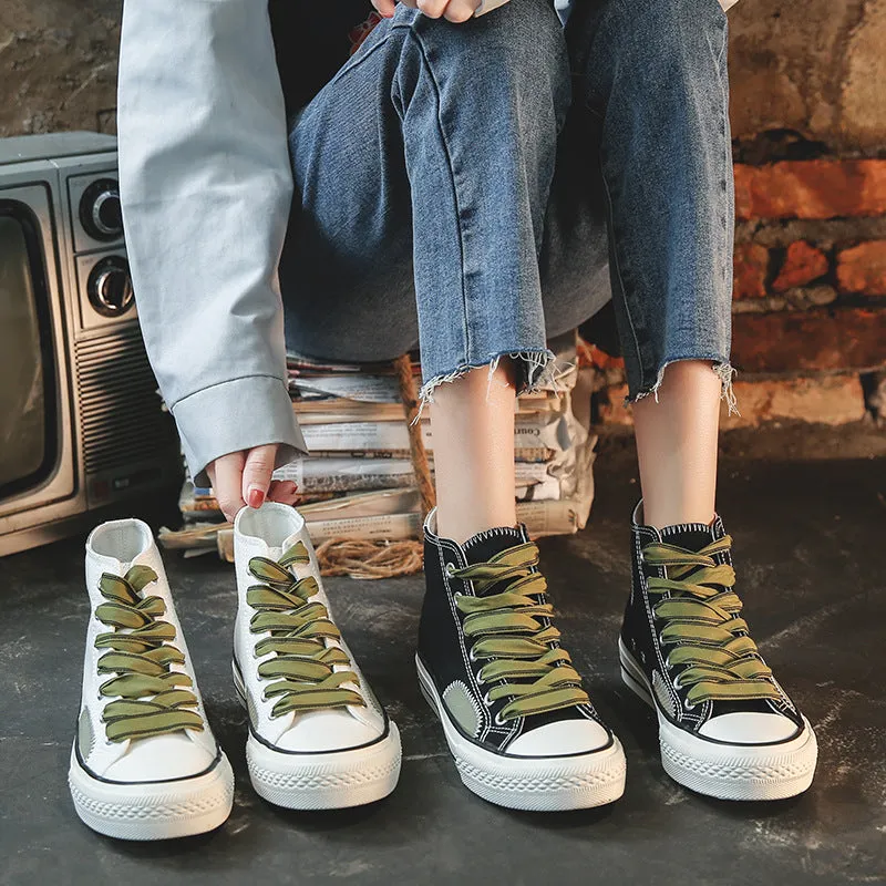 Creative Beautiful Women's Spring Beggar Female Canvas Shoes