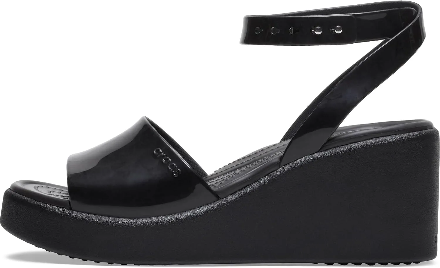 Crocs Women's Brooklyn Ankle Strap Wedges Sandal