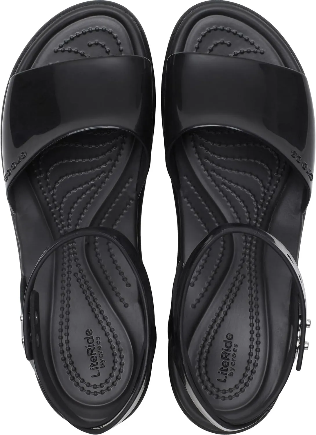Crocs Women's Brooklyn Ankle Strap Wedges Sandal
