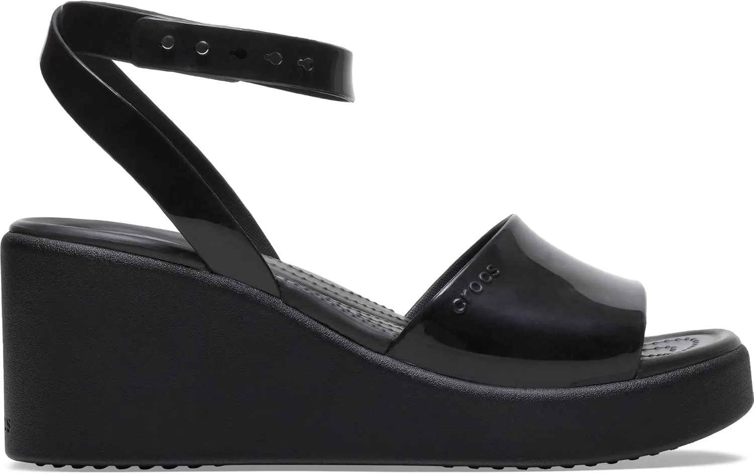 Crocs Women's Brooklyn Ankle Strap Wedges Sandal