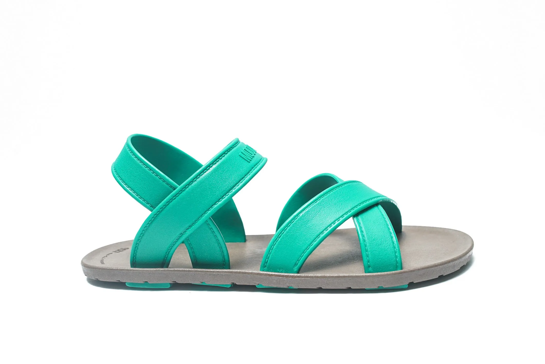 Cross Plus Brown Sole Green Strap