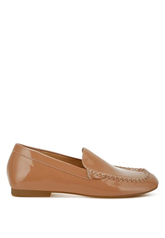 Dama Patent Pleather Loafers