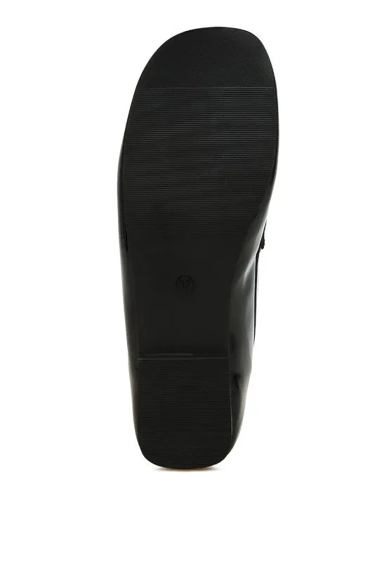 Dama Patent Pleather Loafers