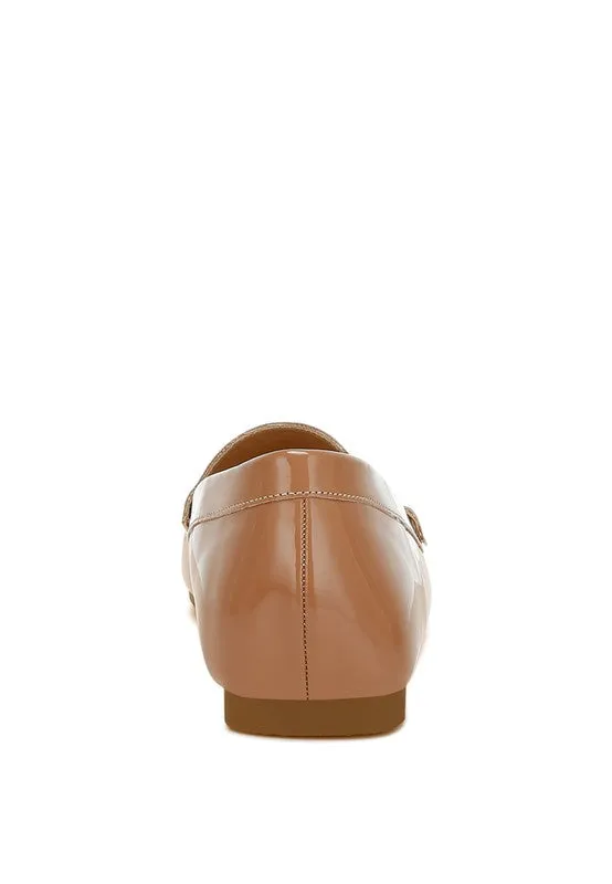 Dama Patent Pleather Loafers