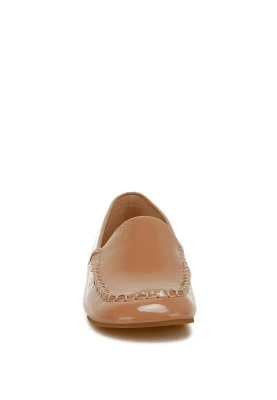 Dama Patent Pleather Loafers