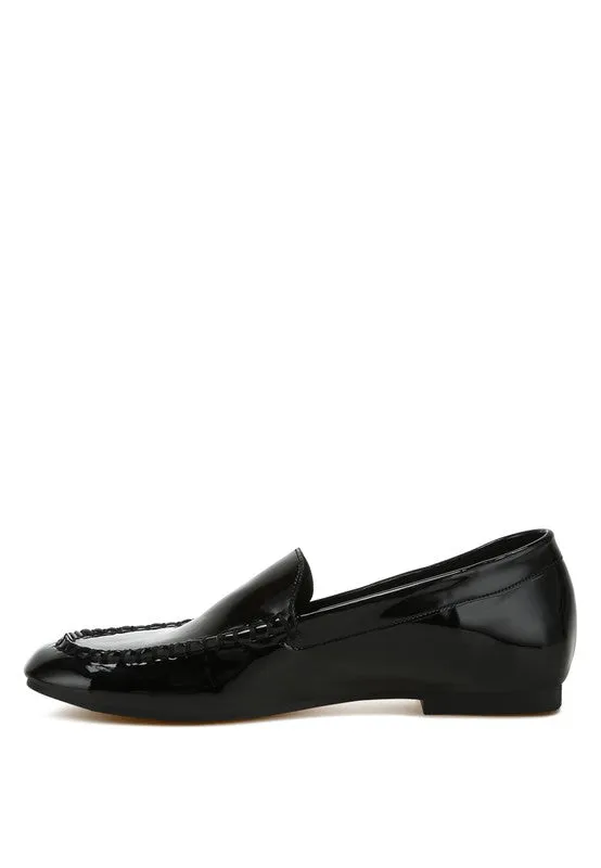 Dama Patent Pleather Loafers