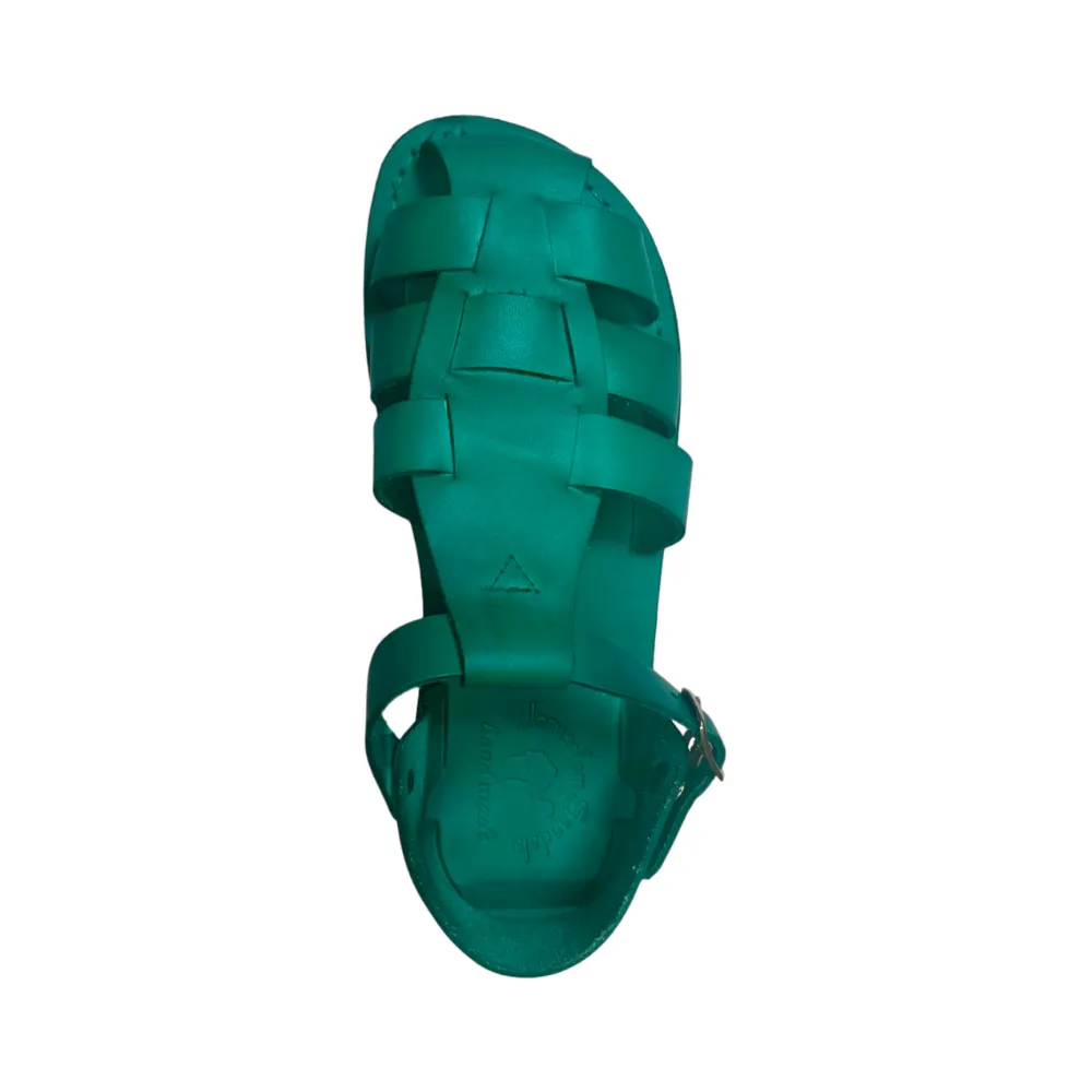 Daniel - Leather Fisherman Sport Sandal | Turquoise