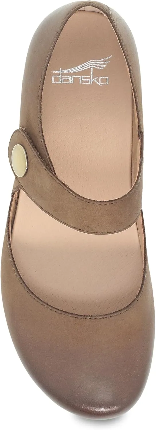 Dansko Beatrice Mary Jane Clog for Women - Memory Foam and Arch Support for All -Day Comfort and Support - Lightweight EVA Outsole for Long-Lasting Wear