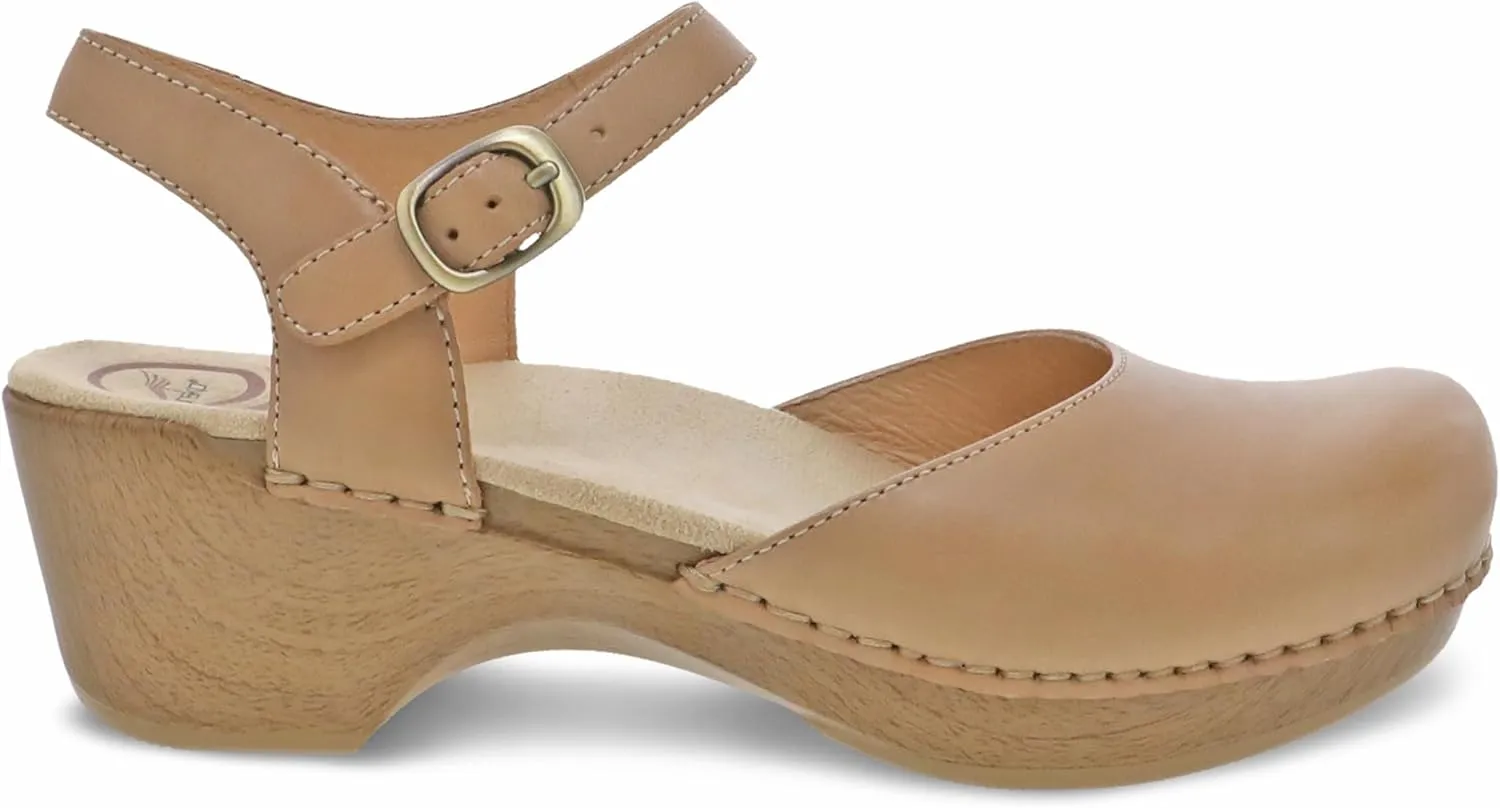 Dansko Sam Stylish Closed-Toe Sandal for Women - Lightweight with Added Arch Support - Durable PU Outsole for Long-Lasting Wear and Comfort