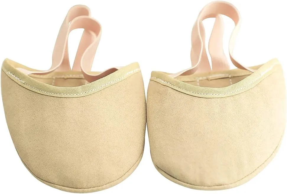 Daydance Women Girls Rhythmic Gymnastic Shoes Microfiber Lyrical Half Toe Shoes