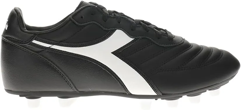 Diadora Brasil OG LT T MDPU Men's Firm Ground Soccer Shoes - Ultra-Soft Full Grain Leather, Water Resistant, Firm Ground Sole, Removable Insole