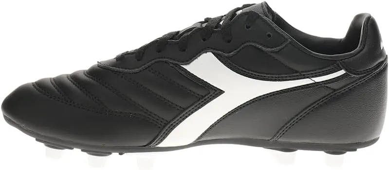 Diadora Brasil OG LT T MDPU Men's Firm Ground Soccer Shoes - Ultra-Soft Full Grain Leather, Water Resistant, Firm Ground Sole, Removable Insole