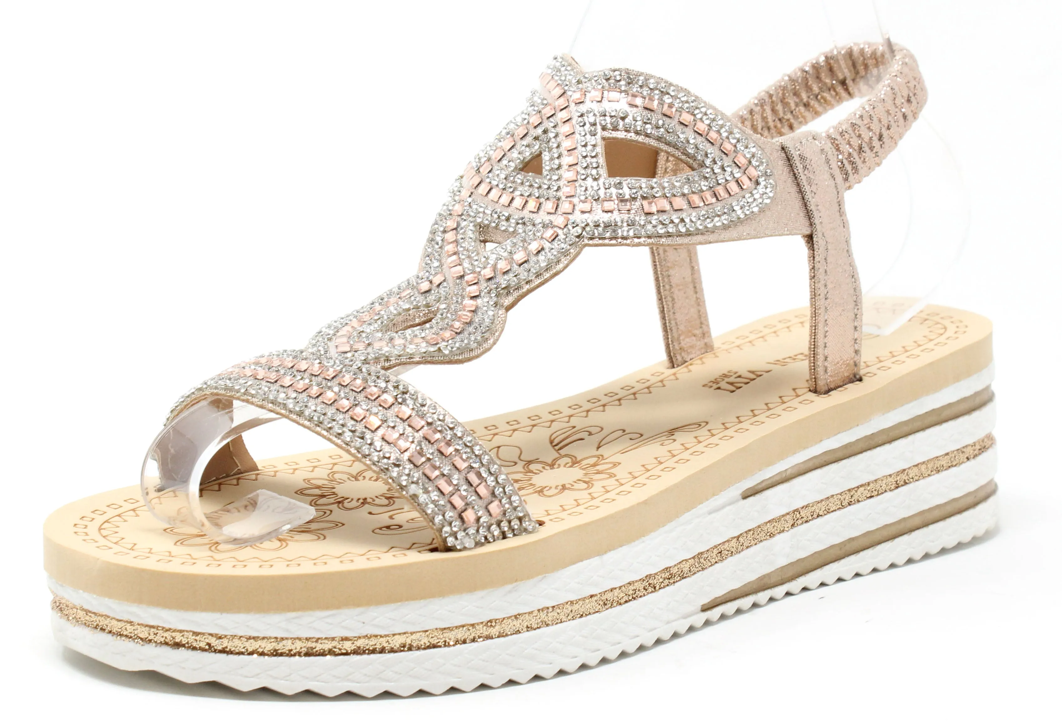 Diamante Mosaic Sandal