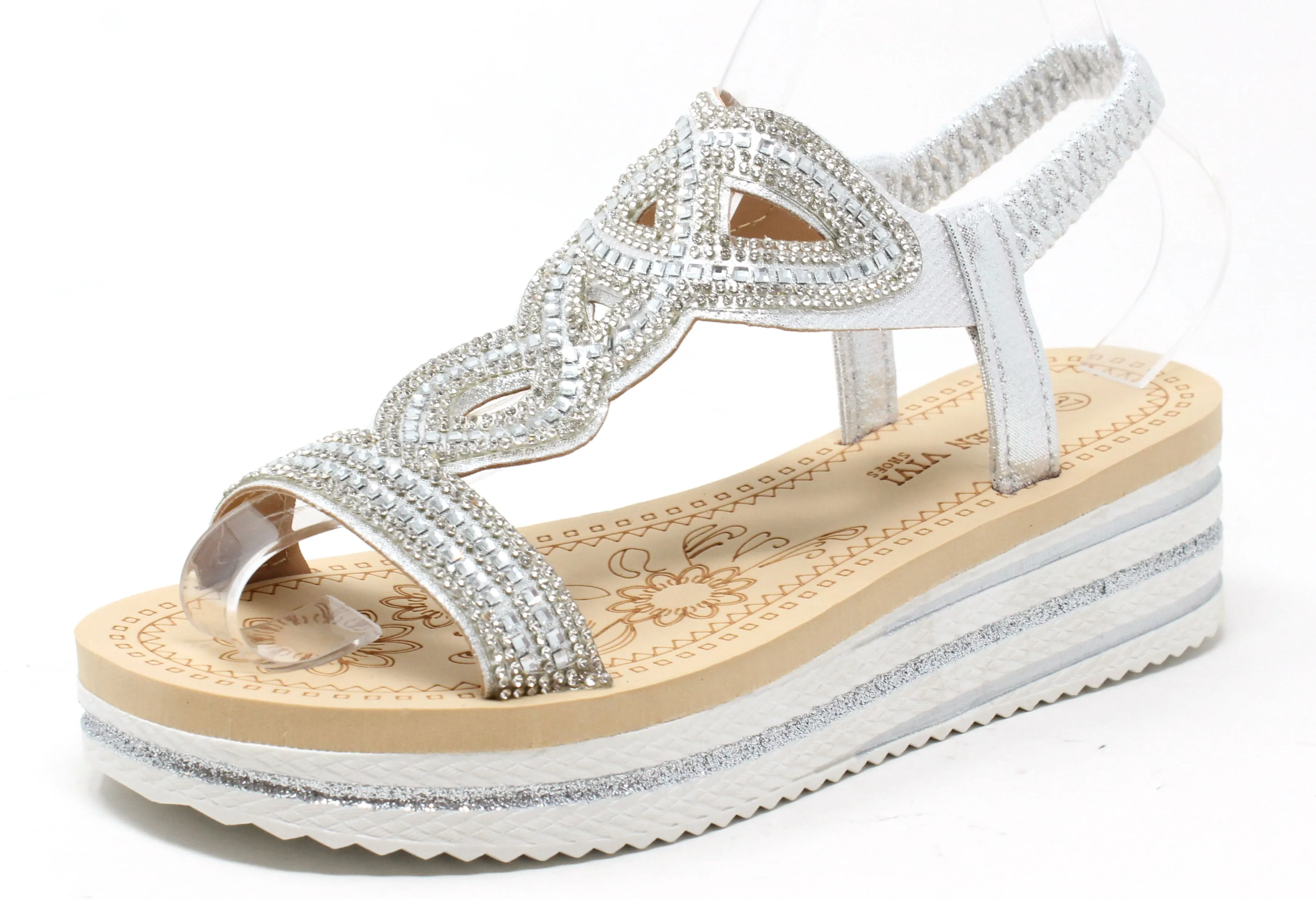 Diamante Mosaic Sandal