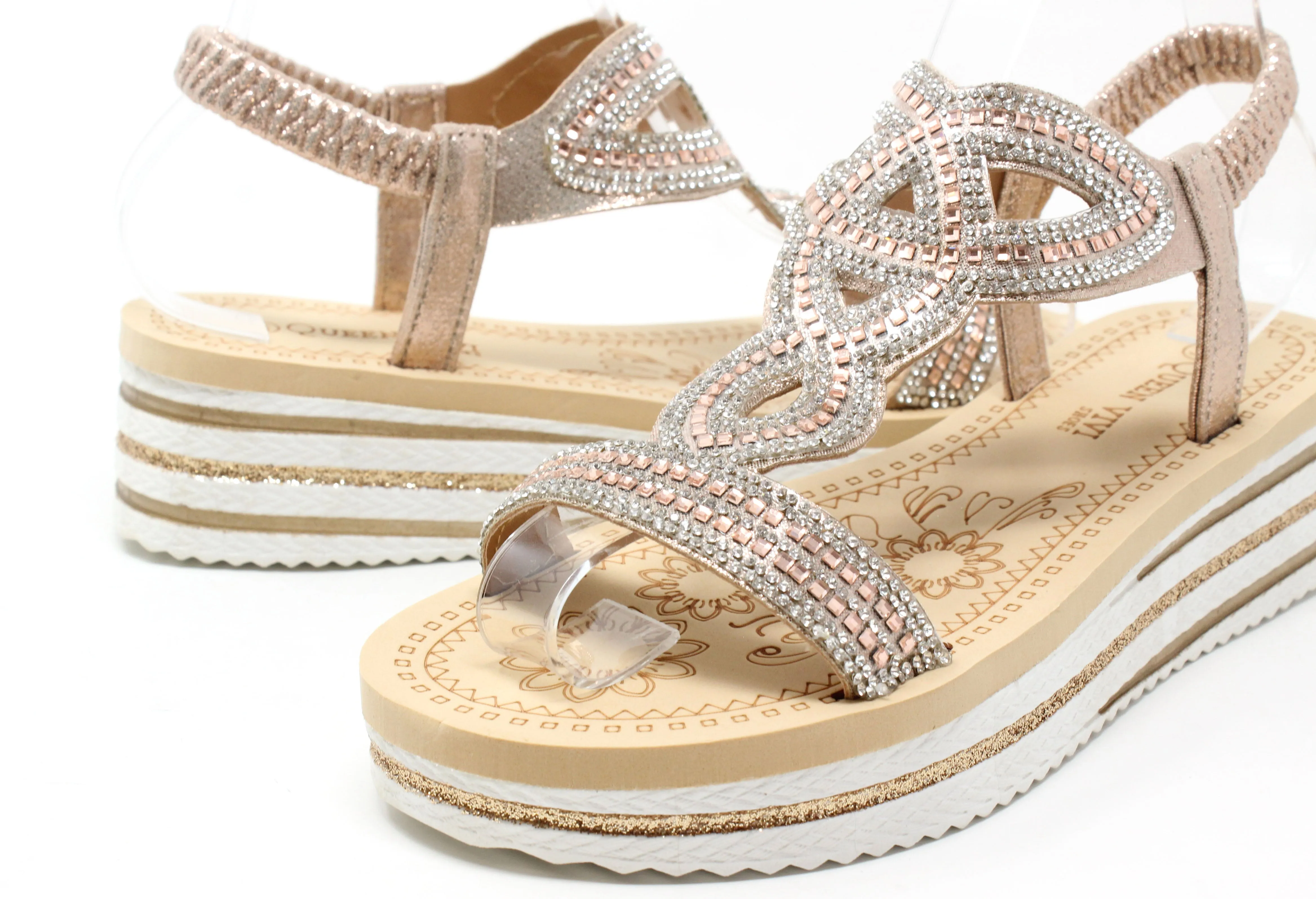 Diamante Mosaic Sandal
