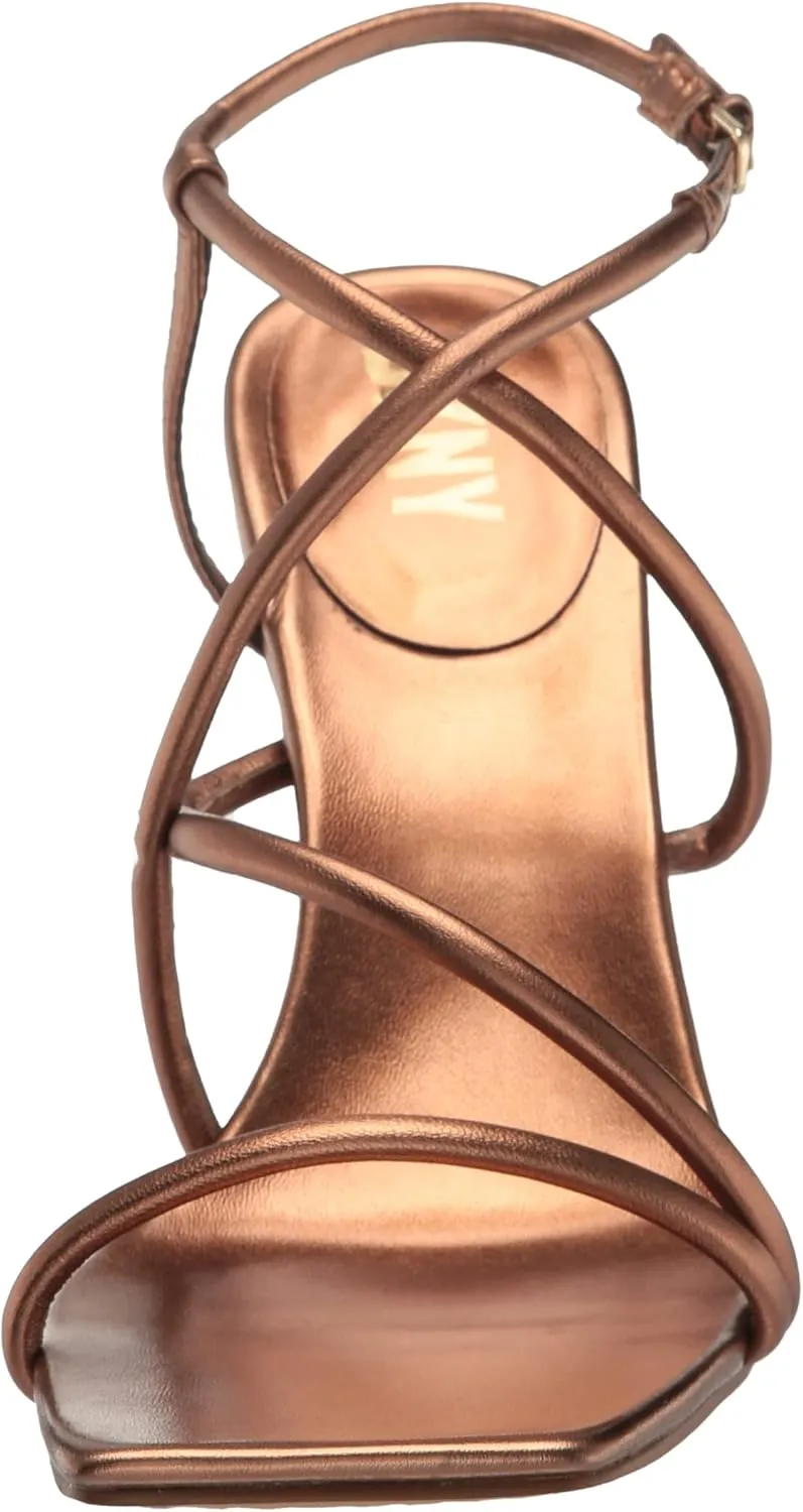 DKNY Women's Comfortable Chic Shoe Reia Heeled Sandal