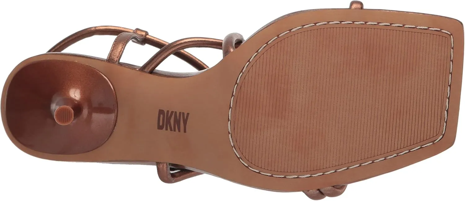 DKNY Women's Comfortable Chic Shoe Reia Heeled Sandal