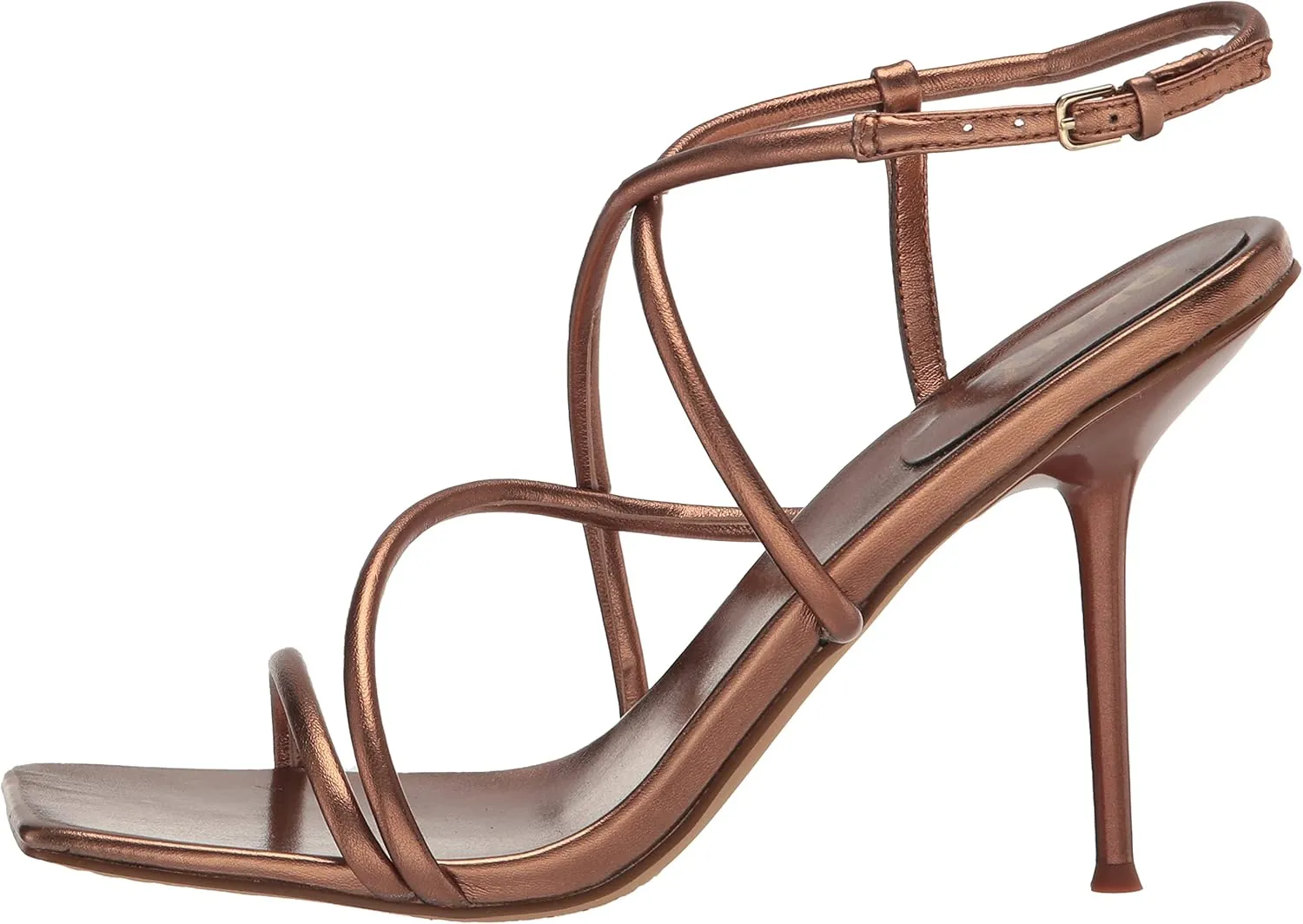 DKNY Women's Comfortable Chic Shoe Reia Heeled Sandal