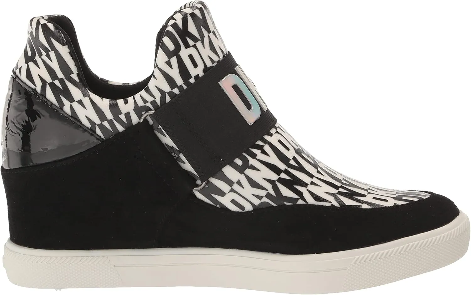 DKNY Women's Everyday Comfortable Cosmos-Wedge Sneaker Heeled Sandal