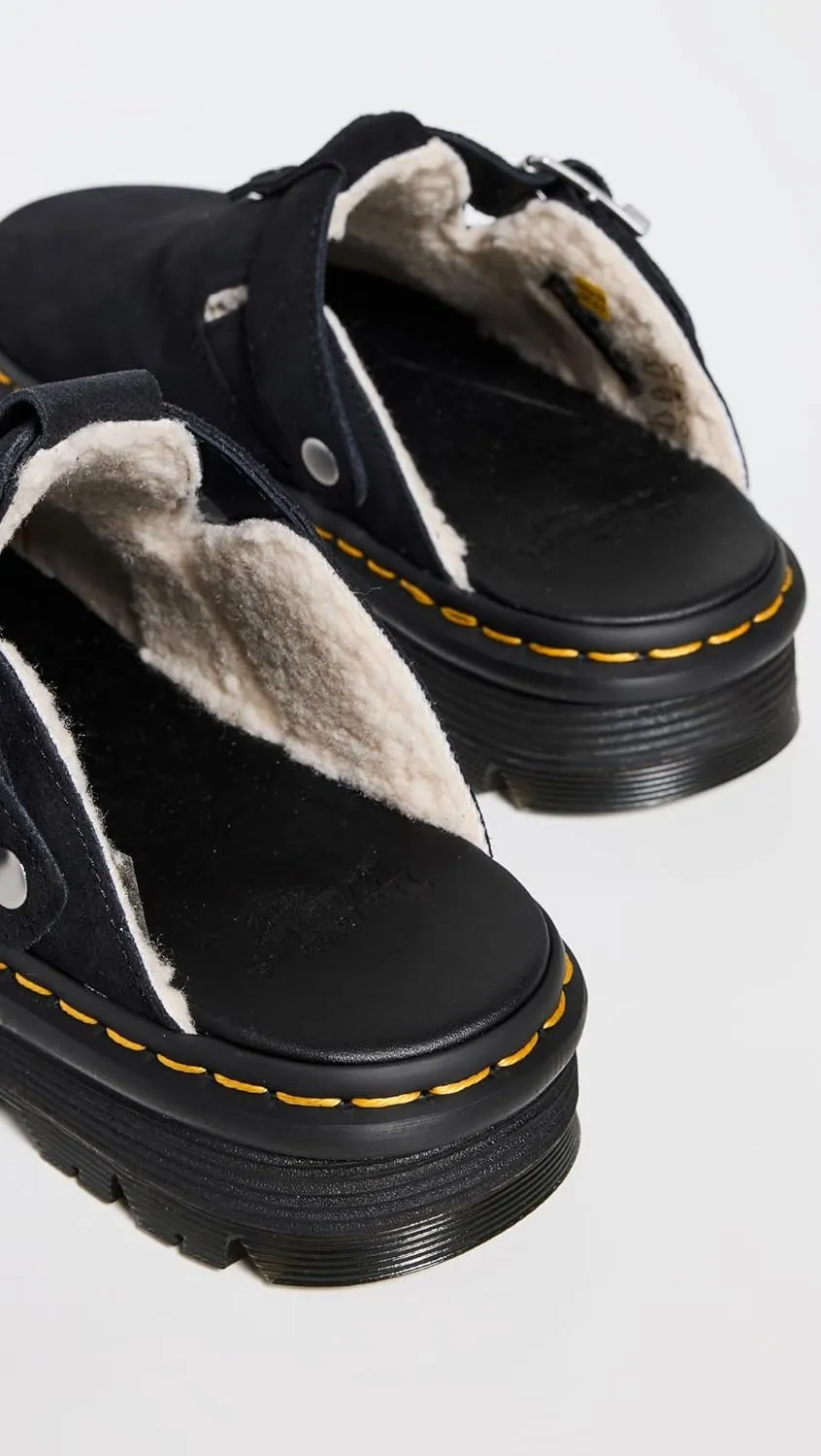 Dr. Martens Women's Zebzag Warmlined Mules