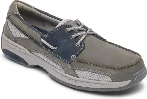 Dunham Men's Captain Grey Navy Nubuck 14 2E US