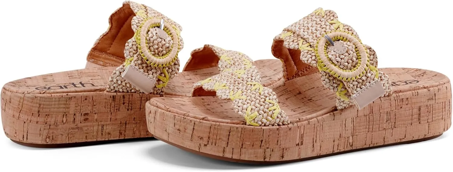 Earth Women's Subtle Wedge Sandal