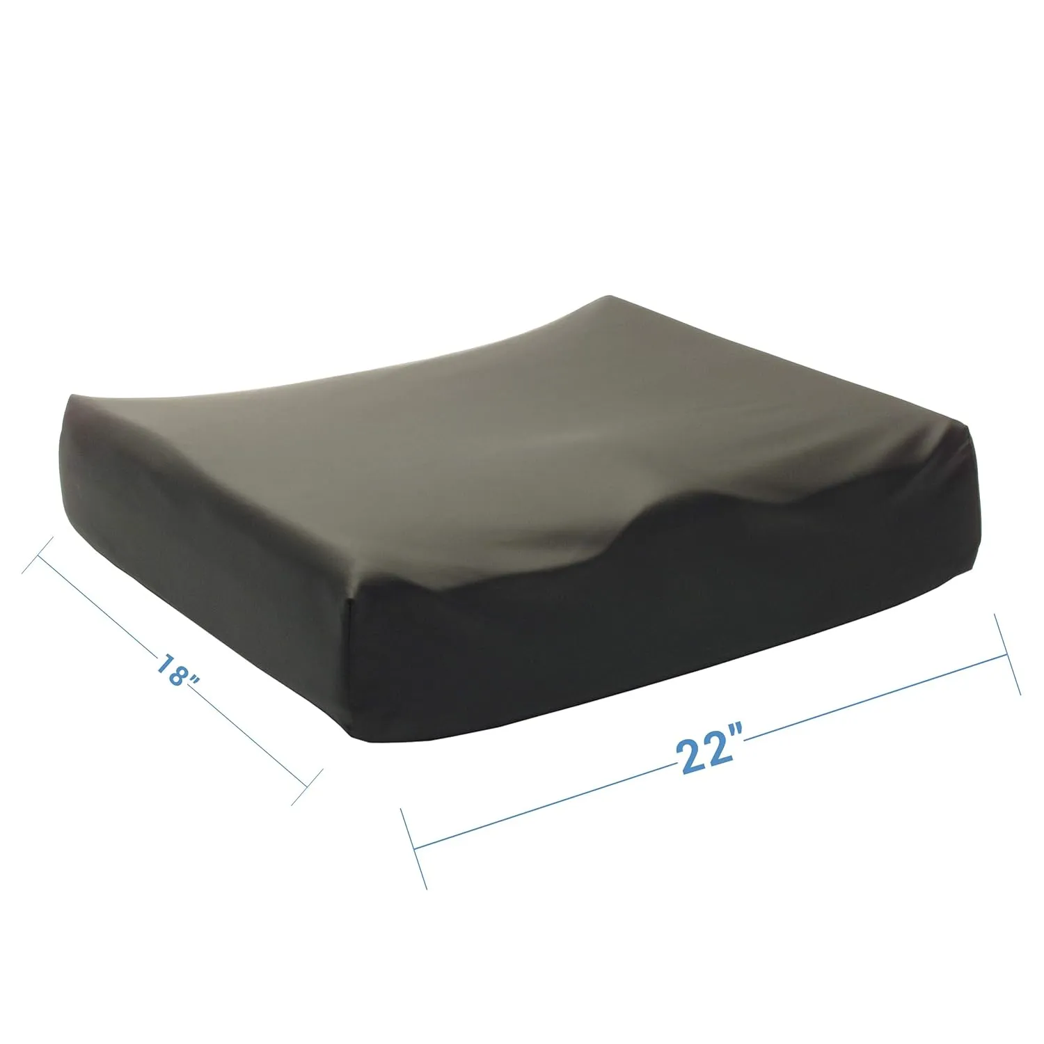 Everest & Jennings Dura-Gel SPP Wheelchair Cushion, 4.5" Thick, 22x18", 8920228