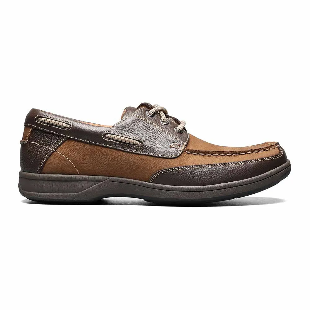 Florsheim Lakeside Oxford Stone Moc Toe Shoes