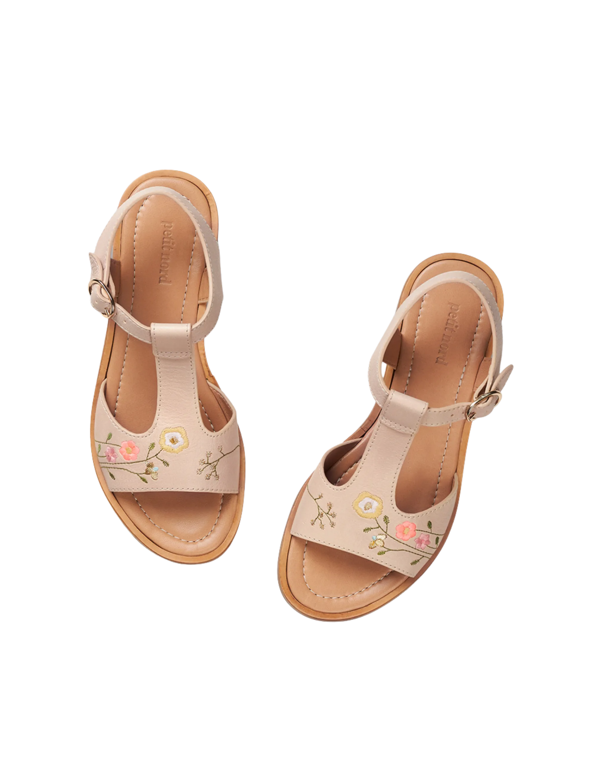 Flower Pop Abby sandal - Cream