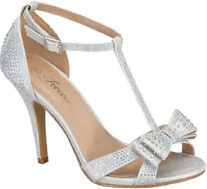 Forever Alina-64 Women's Fashion Bridal Formal Ankle Strap Open Toe Heels Evening Dress Sandals