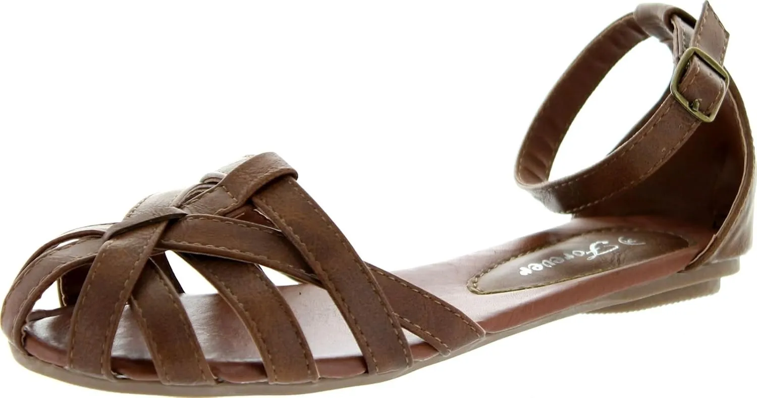 FOREVER Link Women's Vera-82 Flat Sandals