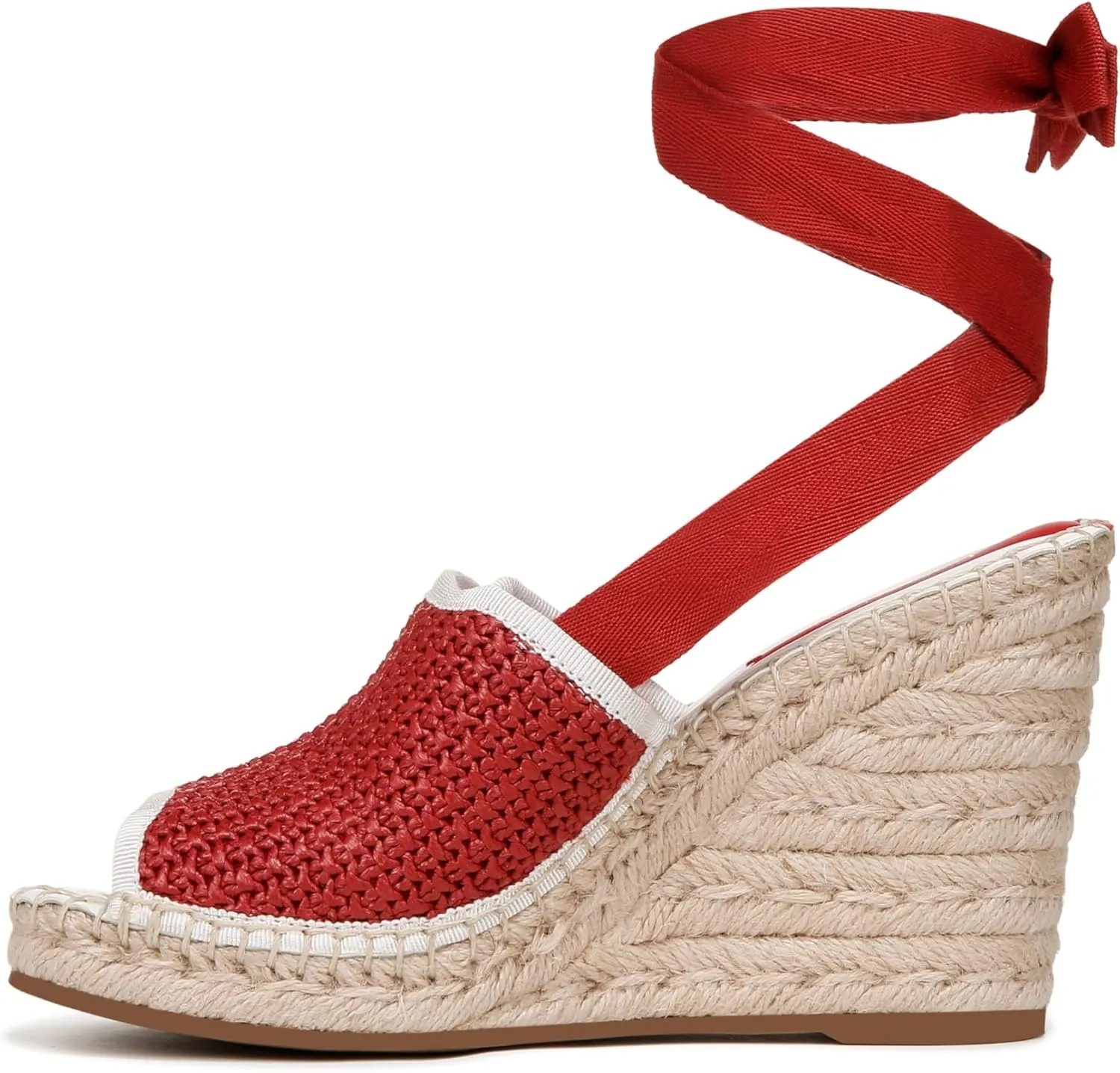 Franco Sarto Women's Sierra Lace Up Espadrille Wedges Sandal