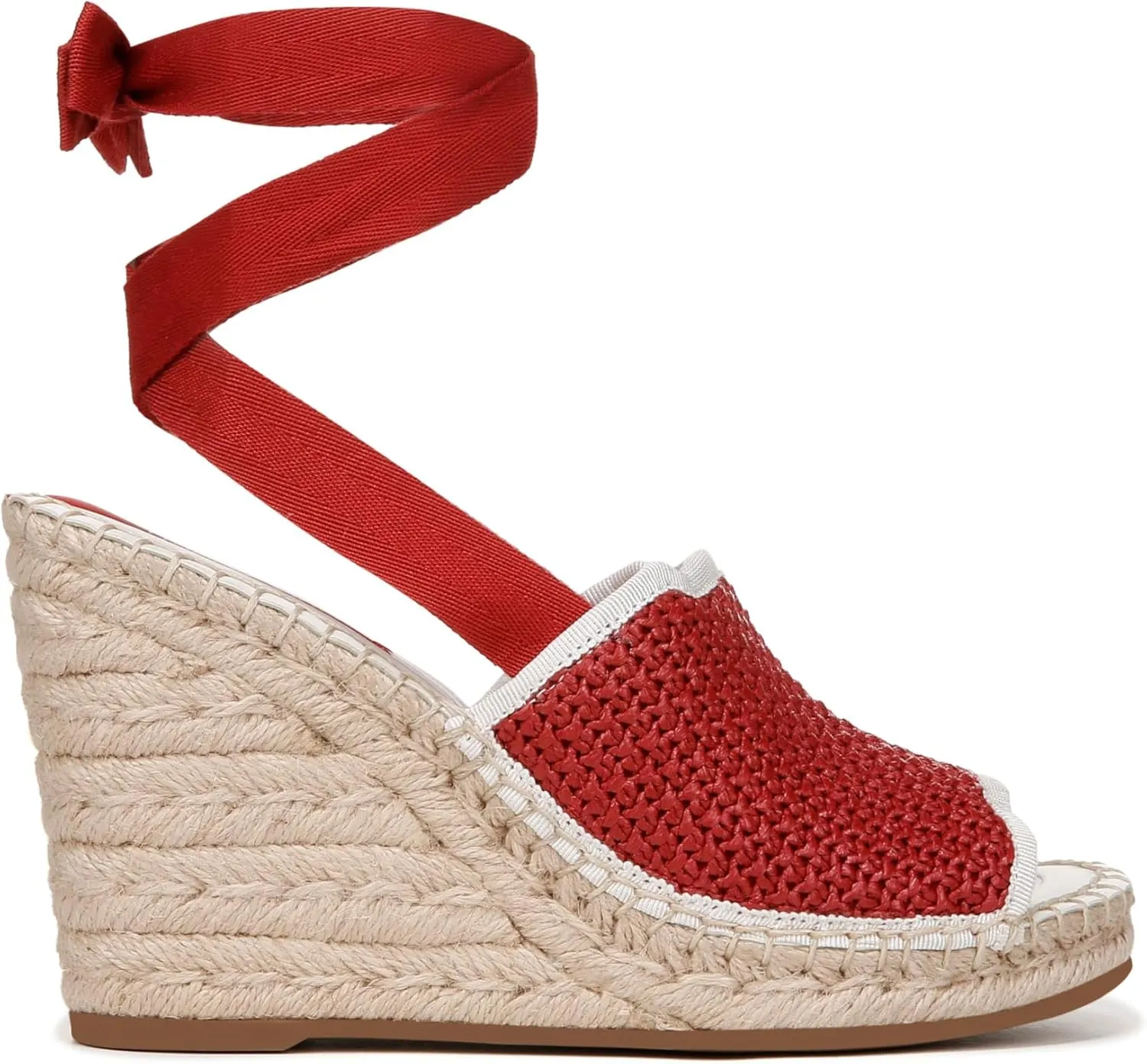 Franco Sarto Women's Sierra Lace Up Espadrille Wedges Sandal