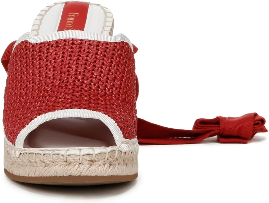 Franco Sarto Women's Sierra Lace Up Espadrille Wedges Sandal