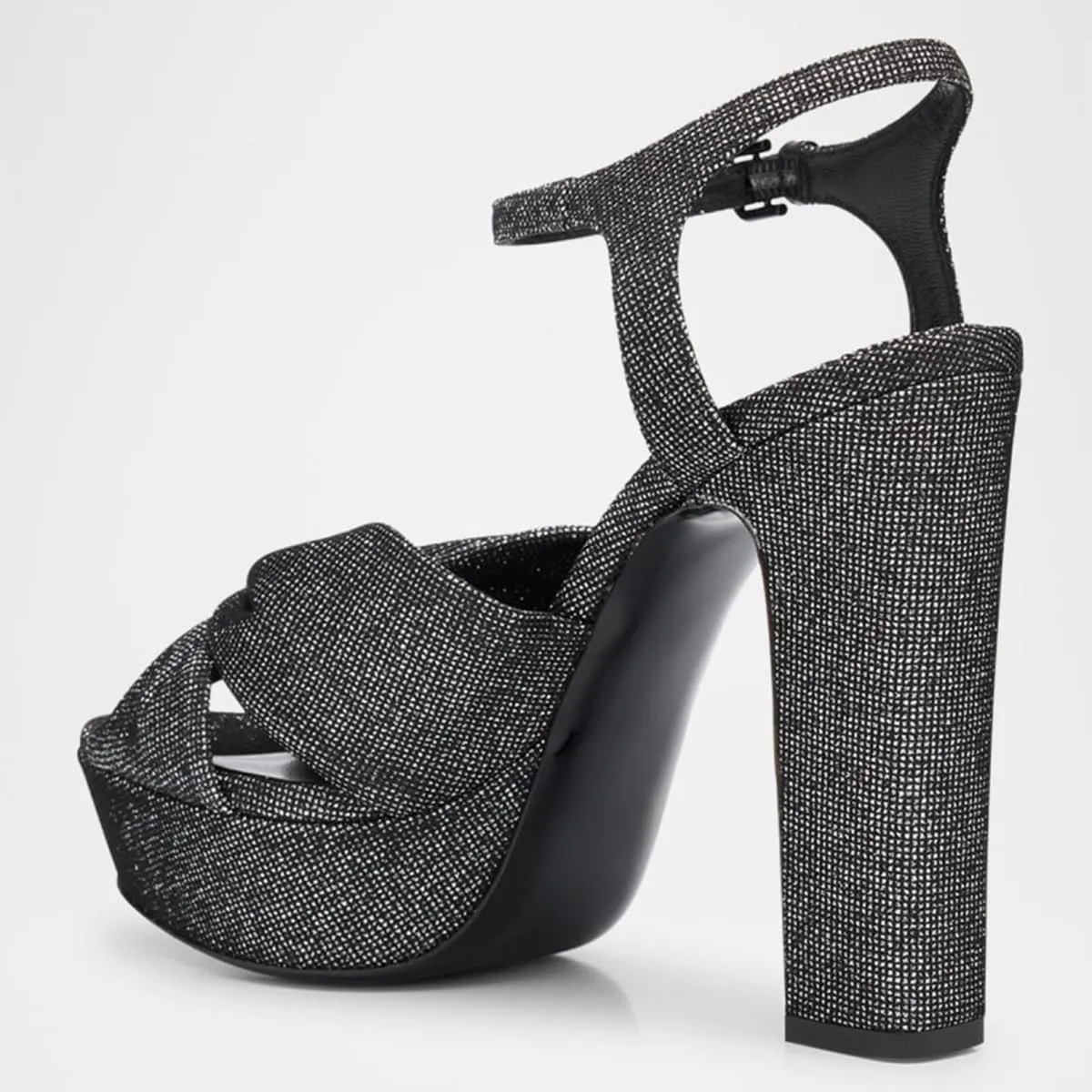 FSJ Women Platform Chunky Block High Heel Sandals Peep Toe Ankle Strap Party Evening Dress Pumps Shoes Size 4-15 US