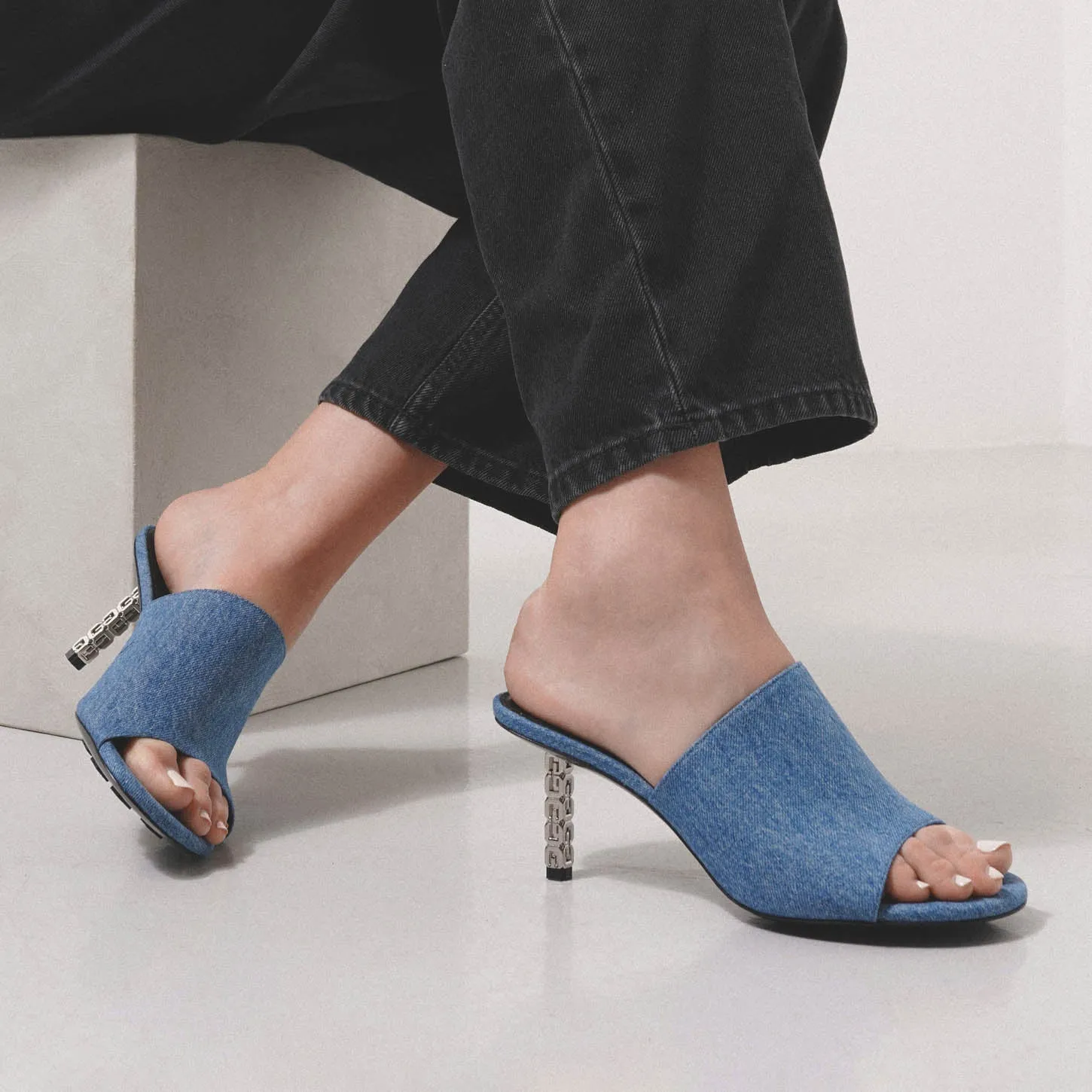 G Cube 70 demin mules