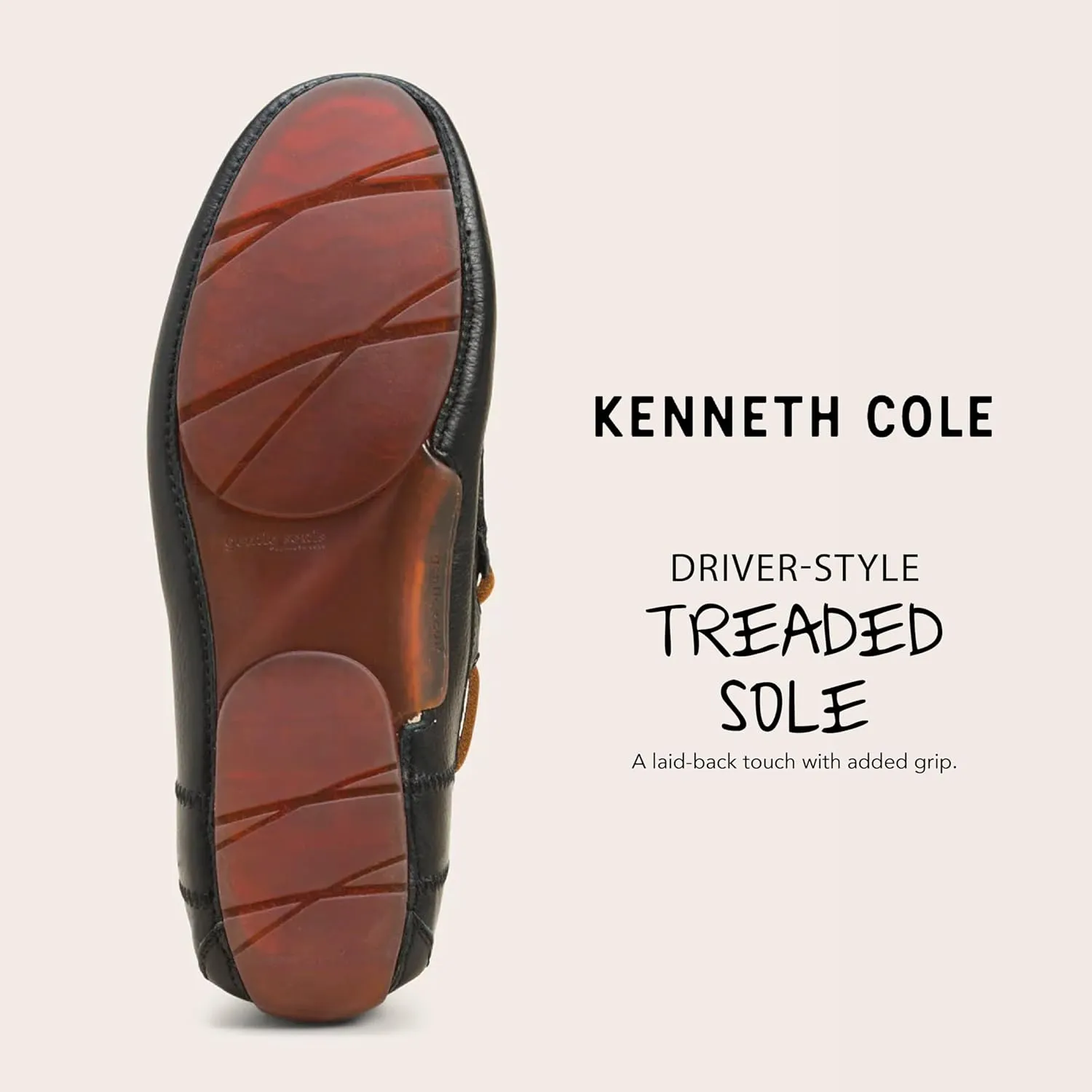 Gentle Souls by Kenneth Cole Men's Nyle Driver Boat Shoes Cushioned for All-Day Comfort, Built-in Arch Support