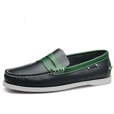 Genuine Leather Men Casual Shoes