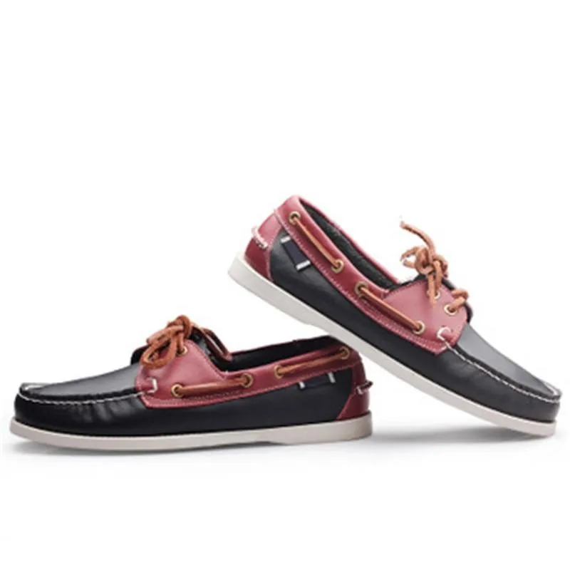 Genuine Leather Men Casual Shoes