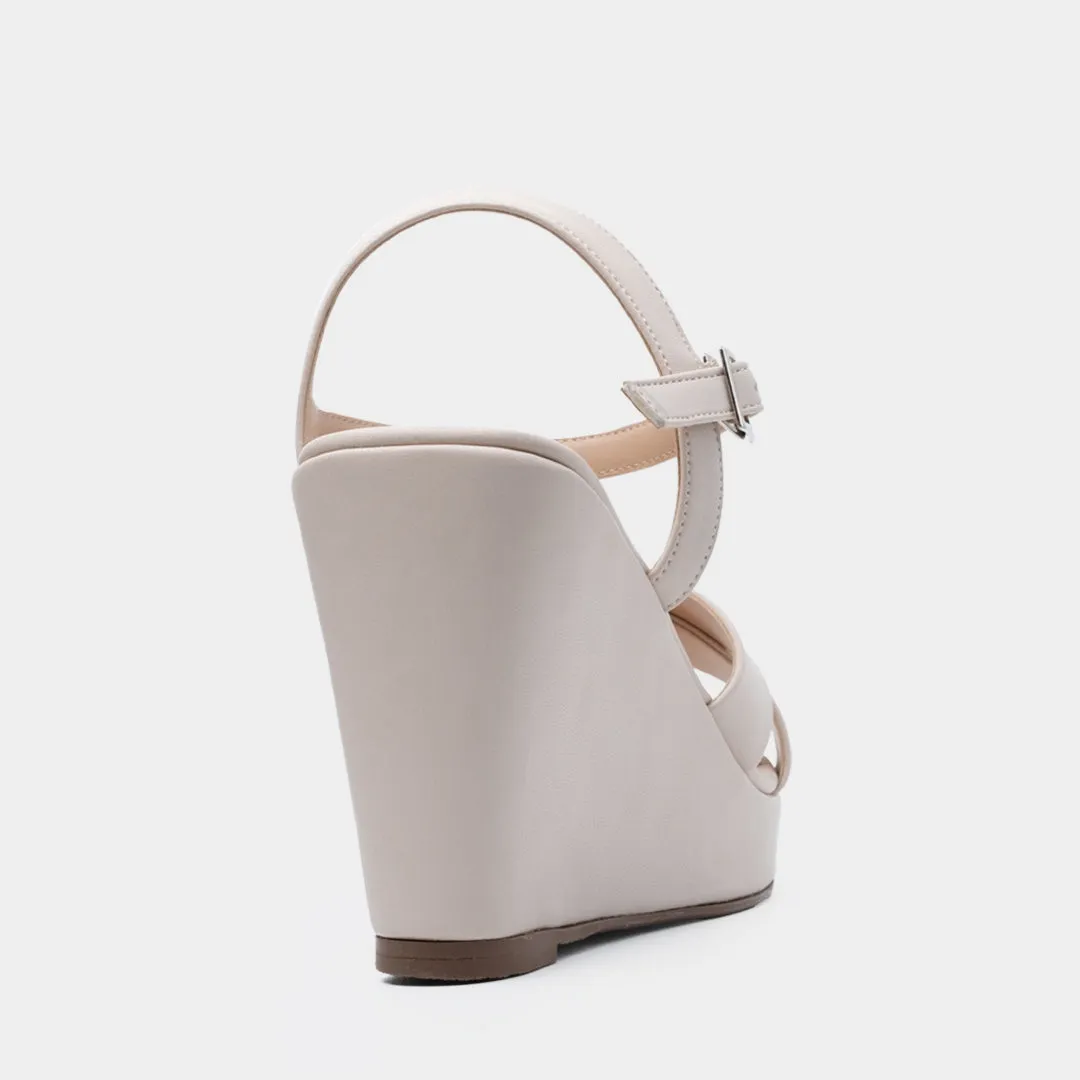 Ginny Wedges (Beige)