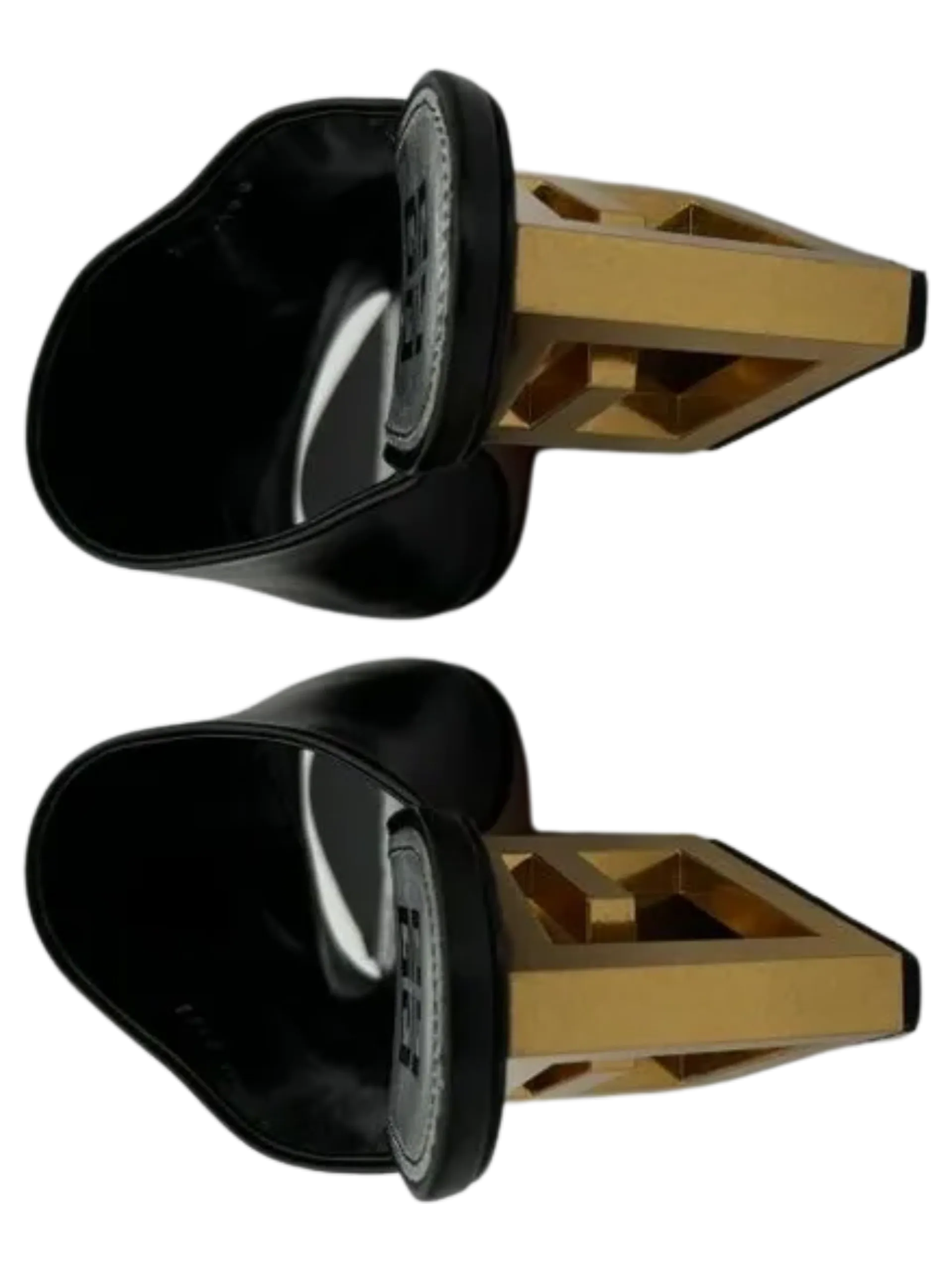 Givenchy Logo-Heel Leather Mules