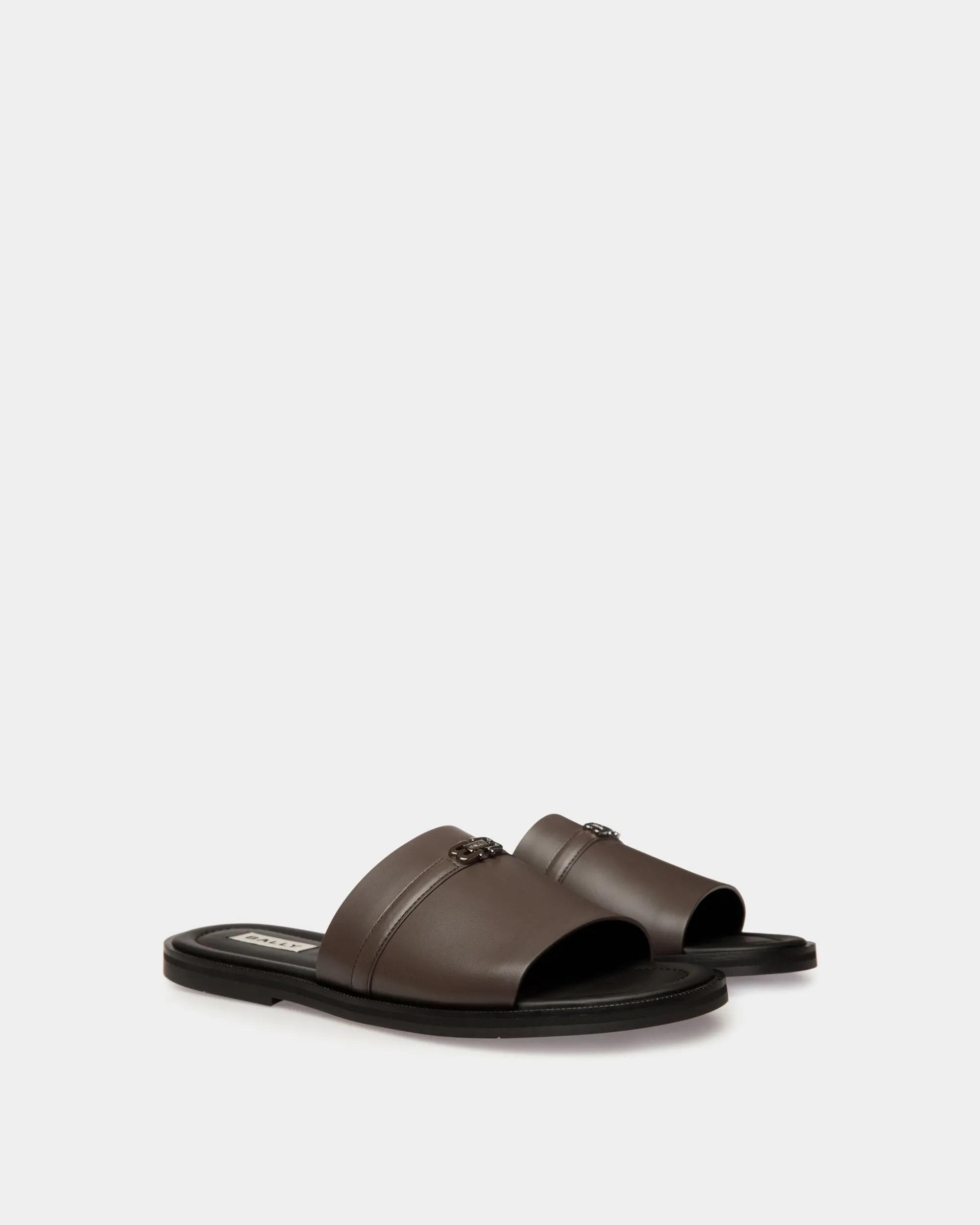 Glide Sandal in Ebano Leather
